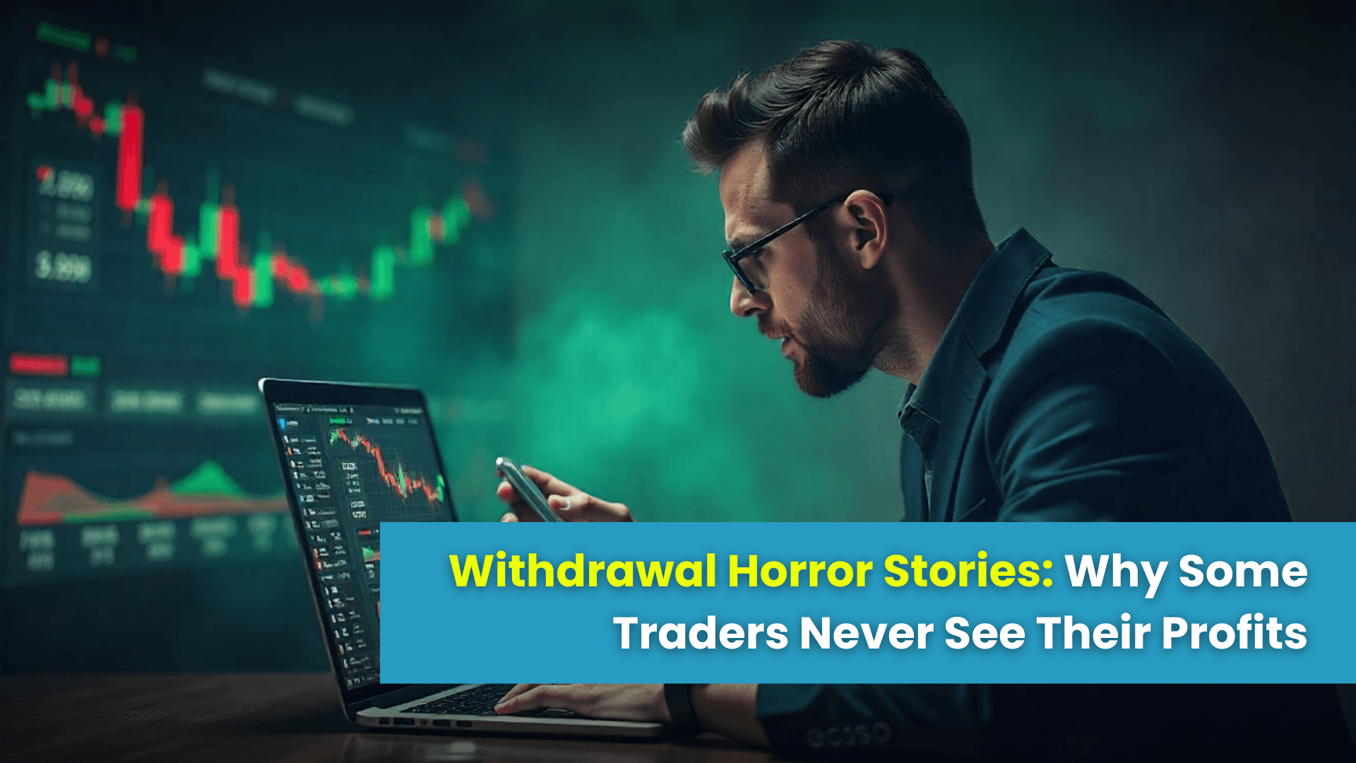 Image related to withdrawal horror stories in binary prop firms